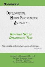Bloomer's Developmental Neuropsychological Assessments(dna) Volume III