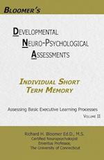 Bloomer's Developmental Neuropsychological Assessments Volume II