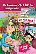 The Adventures of Pj and Split Pea in the Pink in English & Spanish