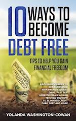 10 Ways to Become Debt Free