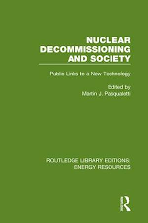 Nuclear Decommissioning and Society