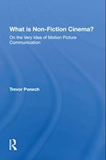 What Is Non-fiction Cinema?