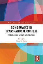 Gombrowicz in Transnational Context