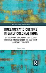 Bureaucratic Culture in Early Colonial India