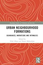 Urban Neighbourhood Formations