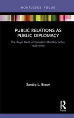 Public Relations as Public Diplomacy