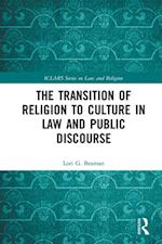 Transition of Religion to Culture in Law and Public Discourse