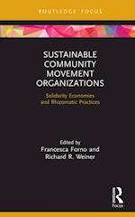 Sustainable Community Movement Organizations