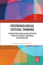 Postmonolingual Critical Thinking