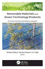 Renewable Materials and Green Technology Products