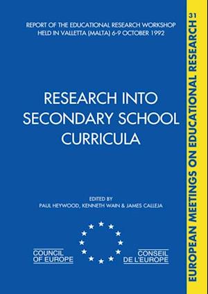 Research into Secondary School Curricula