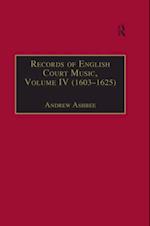 Records of English Court Music