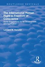 International Human Right to Freedom of Conscience