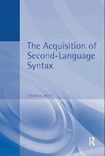 Acquisition of Second Language Syntax