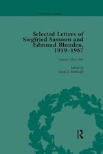 Selected Letters of Siegfried Sassoon and Edmund Blunden, 1919,1967 Vol 2