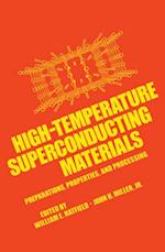 High-Temperature Superconducting Materials