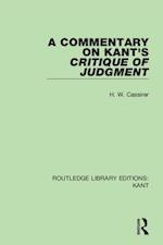 A Commentary on Kant''s Critique of Judgement