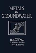 Metals in Groundwater