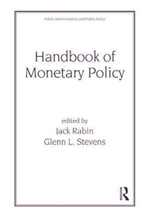 Handbook of Monetary Policy