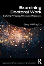 Examining Doctoral Work