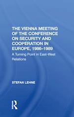 The Vienna Meeting Of The Conference On Security And Cooperation In Europe, 19861989