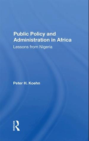 Public Policy And Administration In Africa