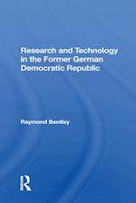 Research And Technology In The Former German Democratic Republic