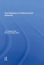 Dictionary Of Critical Social Sciences