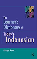 Learner's Dictionary of Today's Indonesian