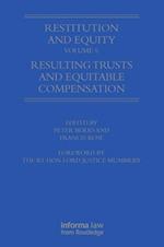 Restitution and Equity Volume 1: Resulting Trusts and Equitable Compensation