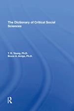Dictionary Of Critical Social Sciences