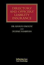 Directors'' and Officers'' Liability Insurance
