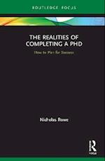 Realities of Completing a PhD