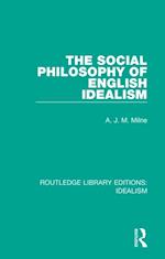 Social Philosophy of English Idealism