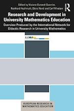 Research and Development in University Mathematics Education