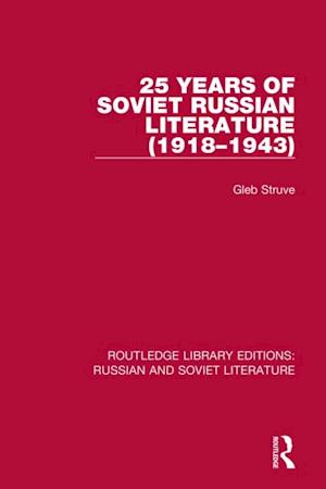25 Years of Soviet Russian Literature (1918–1943)