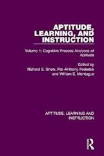 Aptitude, Learning, and Instruction