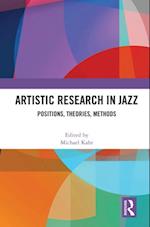 Artistic Research in Jazz