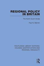 Regional Policy in Britain