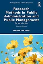 Research Methods in Public Administration and Public Management