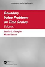 Boundary Value Problems on Time Scales, Volume I