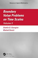 Boundary Value Problems on Time Scales, Volume II