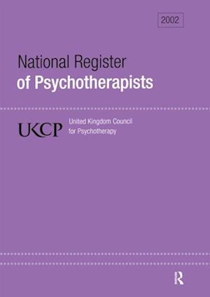 National Register of Psychotherapists 2002