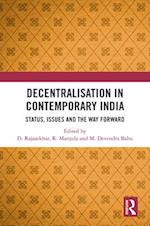 Decentralisation in Contemporary India