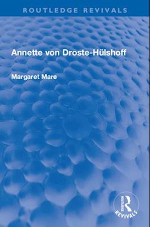 Annette von Droste-Hulshoff