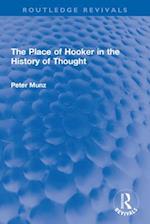 Place of Hooker in the History of Thought