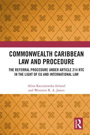 Commonwealth Caribbean Law and Procedure