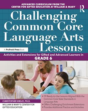 Challenging Common Core Language Arts Lessons