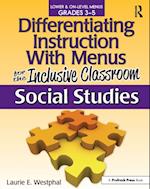 Differentiating Instruction With Menus for the Inclusive Classroom