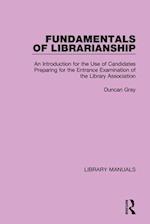 Fundamentals of Librarianship